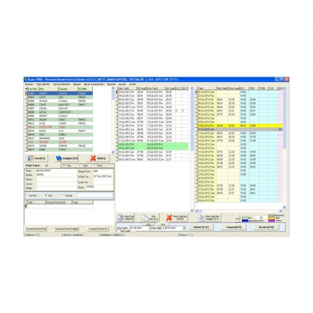 PDKS Giriş Maaş Hesaplama Yazılım Personel Devam Kontrol Sistemi